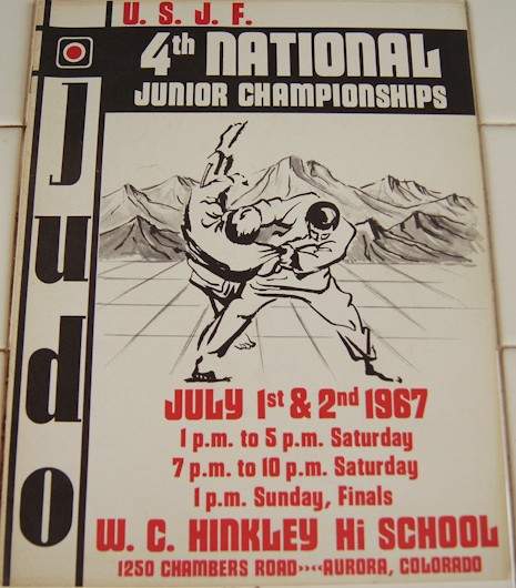 1967 National Judo Junior Championships Program